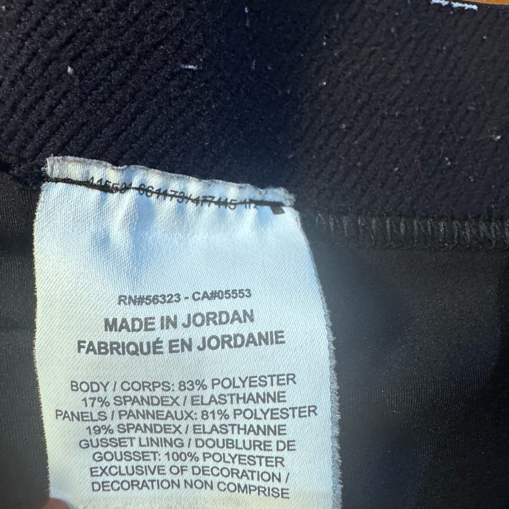 Nike Pro Black Athletic Tights -1X - Picture 4 of 4